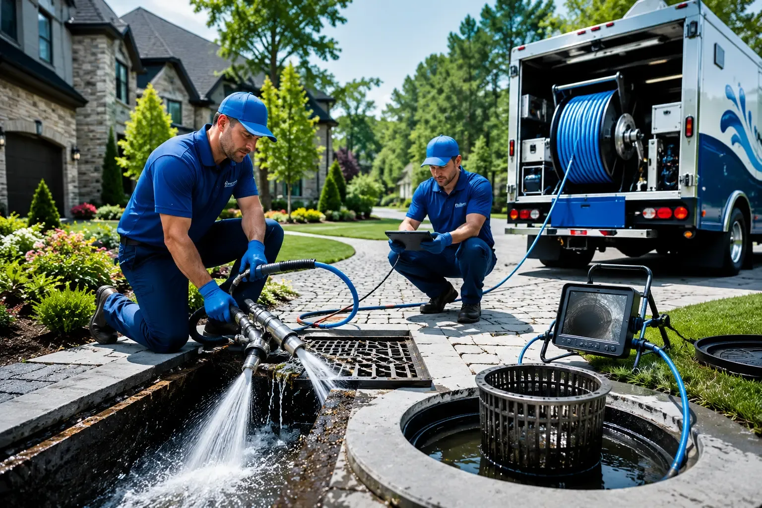 Local outdoor drain cleaning professionals in New Prague, MN