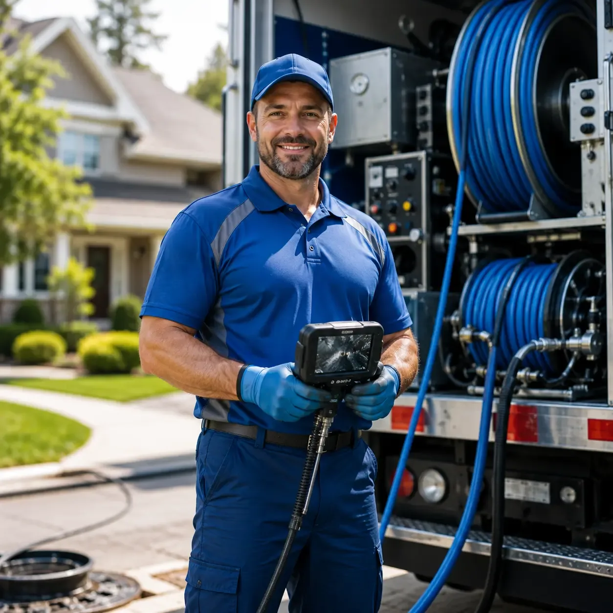 Local outdoor drain cleaning specialists in New Prague, MN